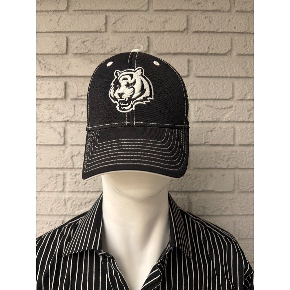 Cincinnati Bengals Hat Cap Fitted Men's Black L /XL NFL Reebok